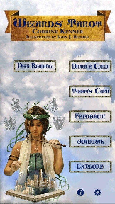 Emulate iPhone app Wizards Tarot using MyAndroid Emulate iPhone app Wizards Tarot using MyAndroid