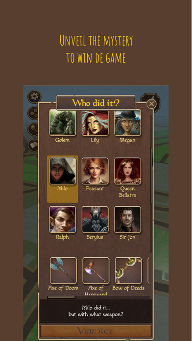 Emulate iPhone app Wizards World using MyAndroid