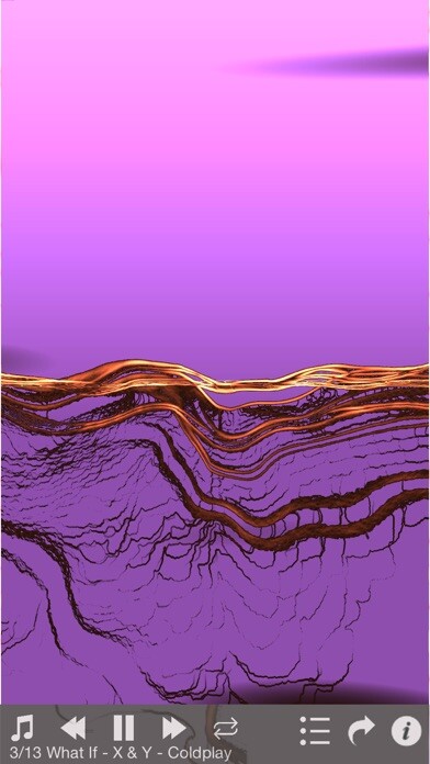 Emulate iPhone app WizzJ - Music Visualizer using MyAndroid Emulate iPhone app WizzJ - Music Visualizer using MyAndroid