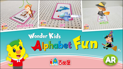 Emulate iPhone app WK Alphabet Fun AR using MyAndroid