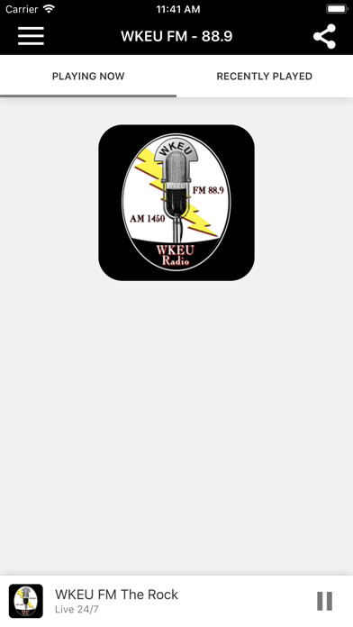 Emulate iPhone app WKEU FM - 88.9 using MyAndroid Emulate iPhone app WKEU FM - 88.9 using MyAndroid