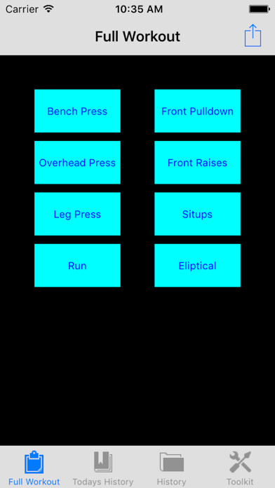 Emulate iPhone app WkOutLog using MyAndroid Emulate iPhone app WkOutLog using MyAndroid
