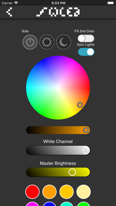 Emulate iPhone app WLED using MyAndroid Emulate iPhone app WLED using MyAndroid