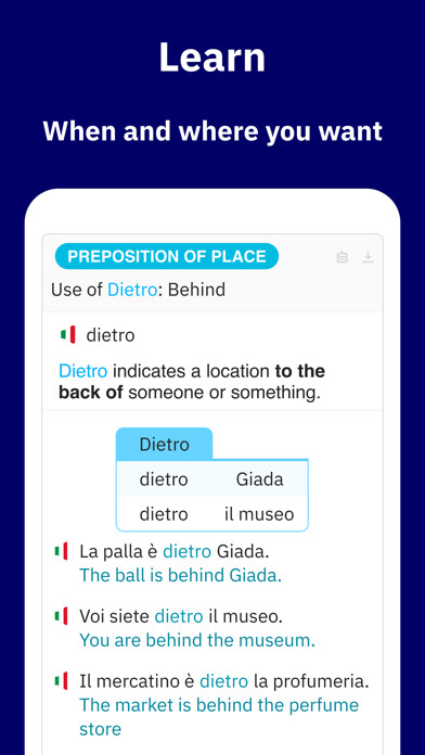 Emulate iPhone app Wlingua - Learn Italian using MyAndroid Emulate iPhone app Wlingua - Learn Italian using MyAndroid