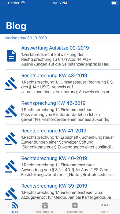 Emulate iPhone app WLW Medien using MyAndroid