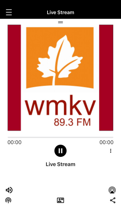 Emulate iPhone app WMKV 89.3 FM using MyAndroid Emulate iPhone app WMKV 89.3 FM using MyAndroid