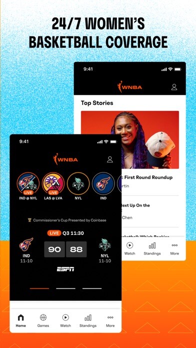 Emulate iPhone app WNBA: Live Games & Scores using MyAndroid Emulate iPhone app WNBA: Live Games & Scores using MyAndroid