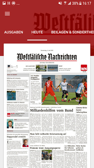 Run android online APK WN ePaper - Westfälische Nachr from MyAndroid or emulate WN ePaper - Westfälische Nachr using MyAndroid Run android online APK WN ePaper - Westfälische Nachr from MyAndroid or emulate WN ePaper - Westfälische Nachr using MyAndroid