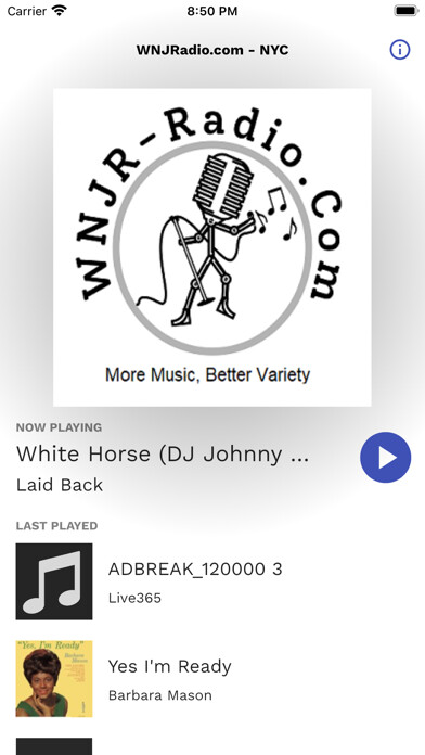 Emulate iPhone app WNJRadio.com - NYC Radio USA using MyAndroid Emulate iPhone app WNJRadio.com - NYC Radio USA using MyAndroid