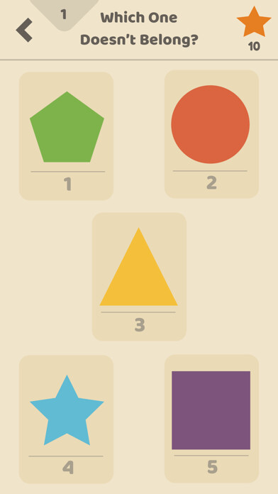 Emulate iPhone app WODB: Eductional game for kids using MyAndroid