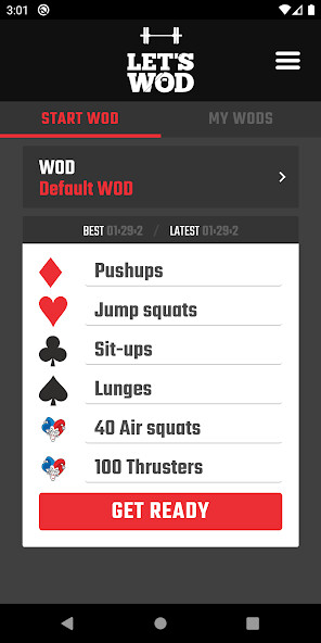 Emulate iPhone app WOD Deck of Cards using MyAndroid Emulate iPhone app WOD Deck of Cards using MyAndroid