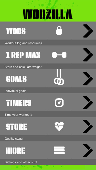 Emulate iPhone app WODzilla - Workout Tracker using MyAndroid Emulate iPhone app WODzilla - Workout Tracker using MyAndroid
