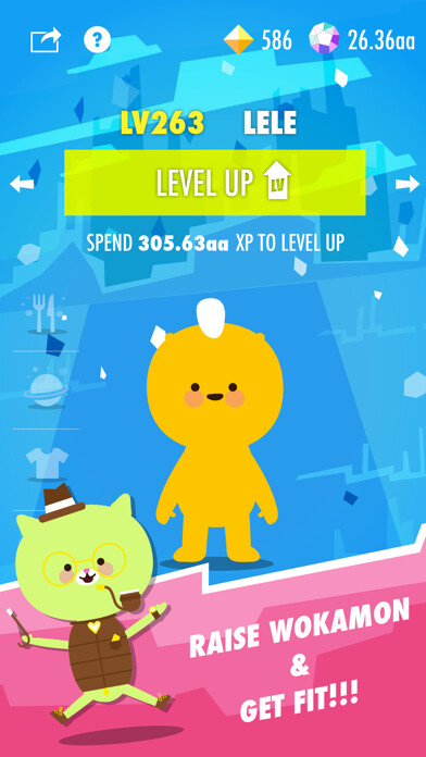 Emulate iPhone app Wokamon - Walking app game using MyAndroid Emulate iPhone app Wokamon - Walking app game using MyAndroid