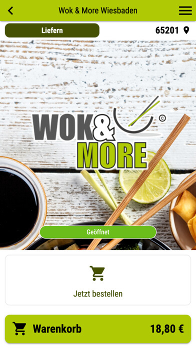 Emulate iPhone app Wok & More Wiesbaden using MyAndroid Emulate iPhone app Wok & More Wiesbaden using MyAndroid