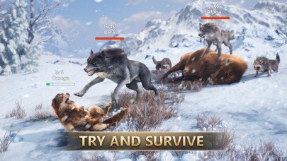 Emulate iPhone app Wolf Game: Wild Animal Wars using MyAndroid Emulate iPhone app Wolf Game: Wild Animal Wars using MyAndroid