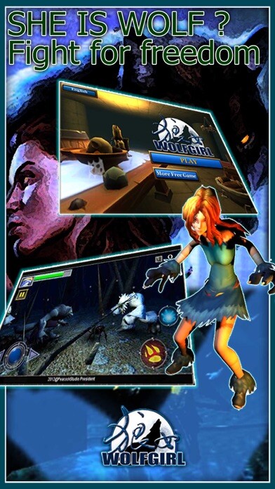 Emulate iPhone app Wolf Girl - Dungeons crazy combo game using MyAndroid Emulate iPhone app Wolf Girl - Dungeons crazy combo game using MyAndroid