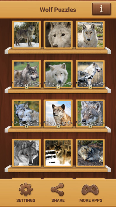 Emulate iPhone app Wolf Jigsaw Puzzles - Fun Brain Training Game Free using MyAndroid Emulate iPhone app Wolf Jigsaw Puzzles - Fun Brain Training Game Free using MyAndroid