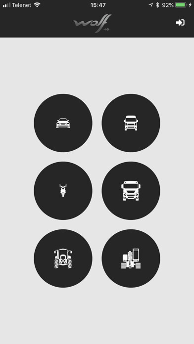 Emulate iPhone app Wolf Lubricants Finder using MyAndroid