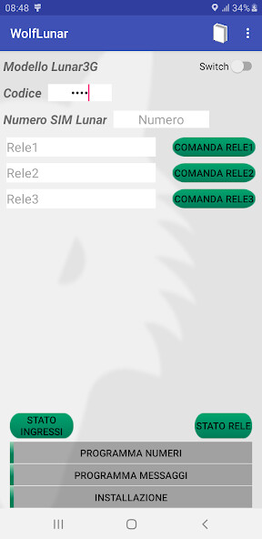 Emulate iPhone app WolfLunar using MyAndroid