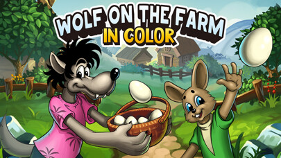 Emulate iPhone app Wolf on the Farm in color using MyAndroid Emulate iPhone app Wolf on the Farm in color using MyAndroid