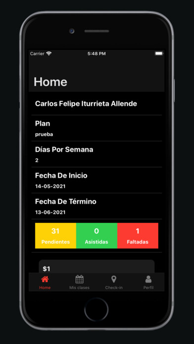Emulate iPhone app WolfPack Fitness using MyAndroid
