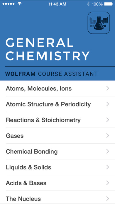 Emulate iPhone app Wolfram General Chemistry Course Assistant using MyAndroid Emulate iPhone app Wolfram General Chemistry Course Assistant using MyAndroid