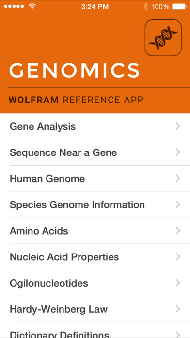Emulate iPhone app Wolfram Genomics Reference App using MyAndroid Emulate iPhone app Wolfram Genomics Reference App using MyAndroid