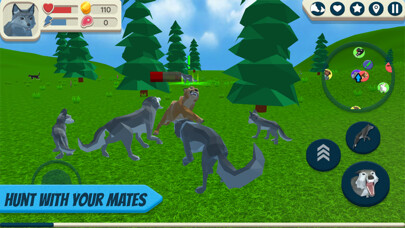 Emulate iPhone app Wolf Simulator: Wild Animals using MyAndroid Emulate iPhone app Wolf Simulator: Wild Animals using MyAndroid