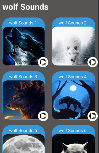 Run android online APK Wolf Sounds - Wolf Howls from MyAndroid or emulate Wolf Sounds - Wolf Howls using MyAndroid Run android online APK Wolf Sounds - Wolf Howls from MyAndroid or emulate Wolf Sounds - Wolf Howls using MyAndroid