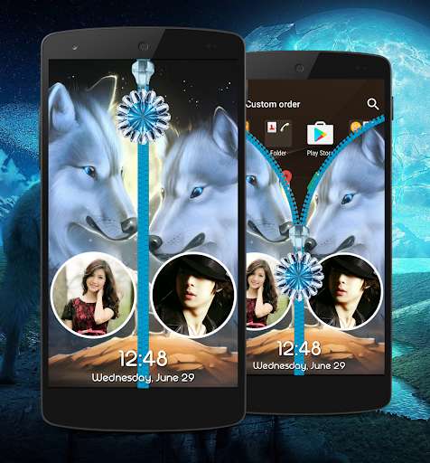 Emulate Android APK Wolf Zipper Lock Screen Emulate Android APK Wolf Zipper Lock Screen