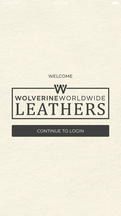 Emulate iPhone app Wolverine Worldwide Leathers using MyAndroid