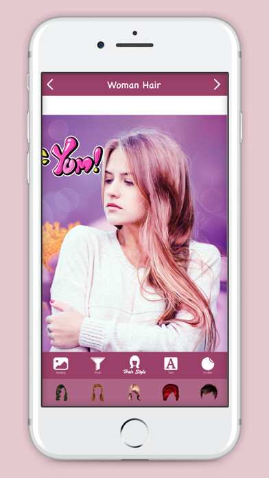 Emulate iPhone app Woman Hair Style : Hair Salon using MyAndroid Emulate iPhone app Woman Hair Style : Hair Salon using MyAndroid