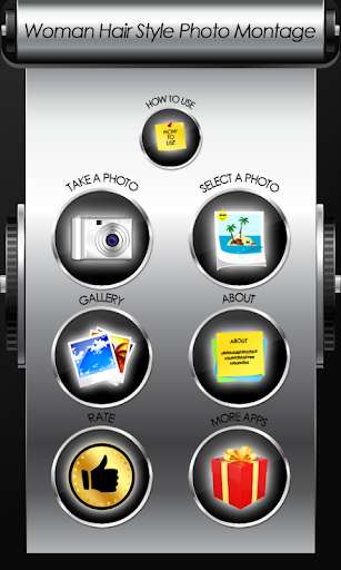 Run android online APK Woman Hair Style Photo Montage Maker from MyAndroid or emulate Woman Hair Style Photo Montage Maker using MyAndroid
