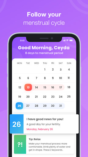 Run android online APK Womanish - Period Tracker from MyAndroid or emulate Womanish - Period Tracker using MyAndroid