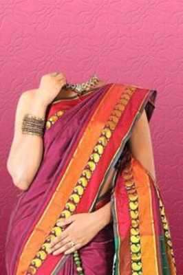 Emulate Android APK Woman Saree Photo Montage