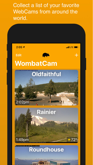 Emulate iPhone app WombatCam using MyAndroid