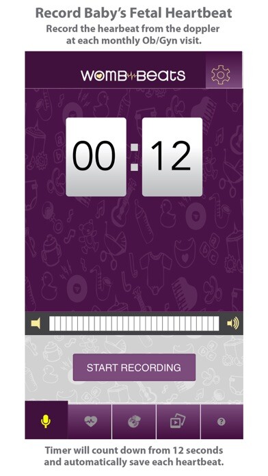 Emulate iPhone app Womb Beats using MyAndroid
