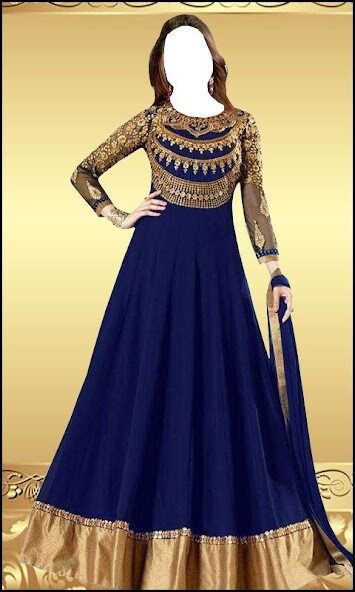 Emulate Android APK Women Anarkali Photo Suit Emulate Android APK Women Anarkali Photo Suit