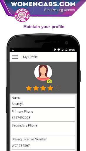 Run android online APK WomenCabs Chauffeurs from MyAndroid or emulate WomenCabs Chauffeurs using MyAndroid