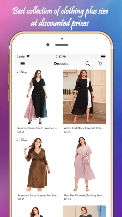 Emulate iPhone app Women Clothes Plus Size Online using MyAndroid Emulate iPhone app Women Clothes Plus Size Online using MyAndroid
