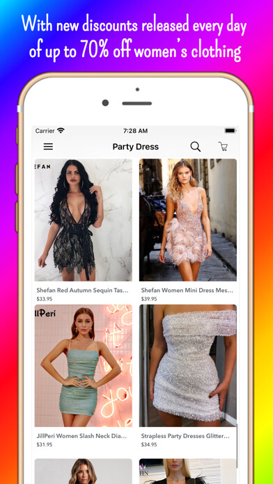 Emulate iPhone app Women clothing fashion online using MyAndroid Emulate iPhone app Women clothing fashion online using MyAndroid