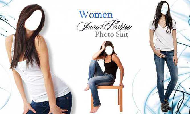 Emulate Android APK Women Jeans Fashion Photo Suit