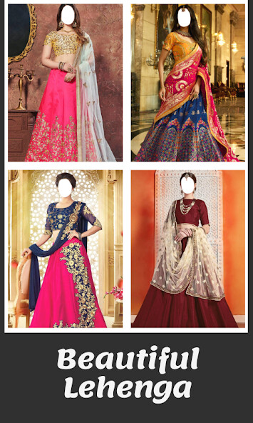 Run android online APK Women Lehenga Choli Photo Suit from MyAndroid or emulate Women Lehenga Choli Photo Suit using MyAndroid