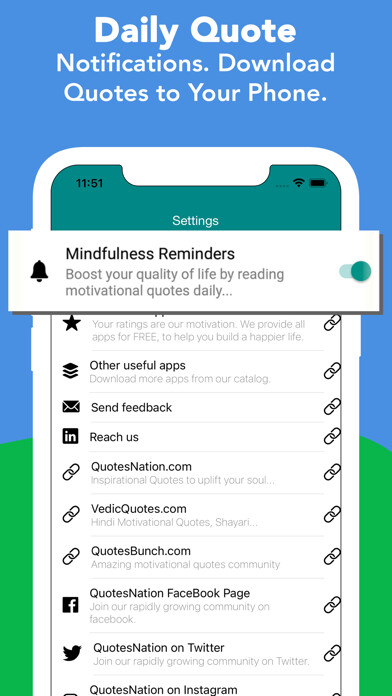 Emulate iPhone app Women Motivational Quotes using MyAndroid