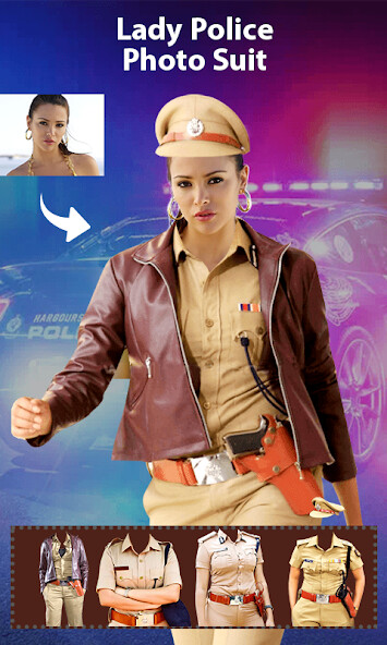 Run android online APK Women Police Photo Suit Editor from MyAndroid or emulate Women Police Photo Suit Editor using MyAndroid