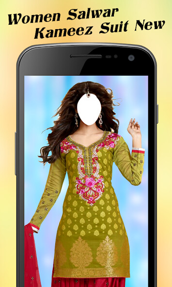 Emulate Android APK Women Salwar Kameez Suit New