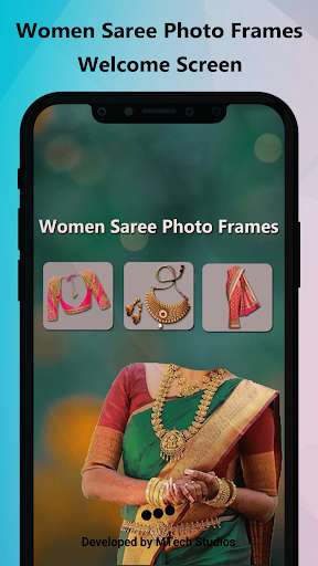 Emulate Android APK Women Saree Photo Frames