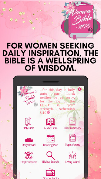 Run android online APK Women´s Bible MP3 from MyAndroid or emulate Women´s Bible MP3 using MyAndroid