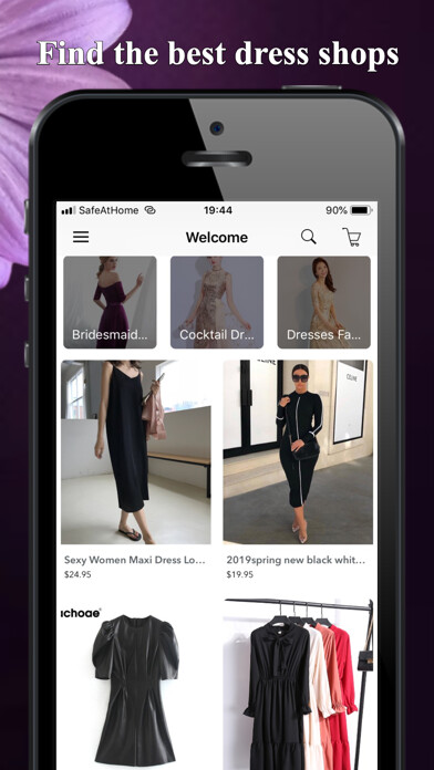 Emulate iPhone app Womens Dress Fashion Clothing using MyAndroid Emulate iPhone app Womens Dress Fashion Clothing using MyAndroid