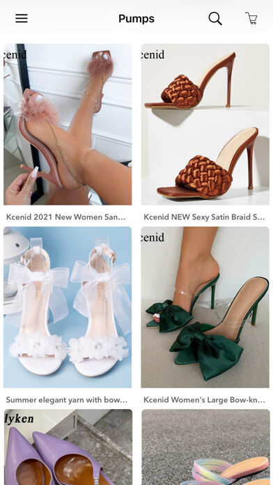 Emulate iPhone app Women Shoe Fashion Online using MyAndroid Emulate iPhone app Women Shoe Fashion Online using MyAndroid